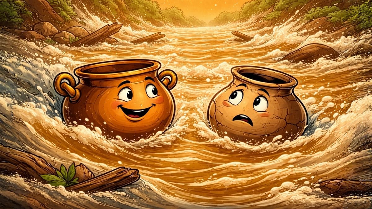 दो घड़े — The Two Pots